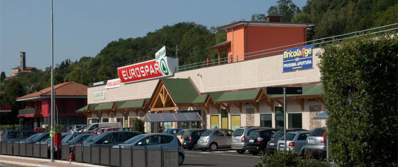 Centro commerciale in costruzione