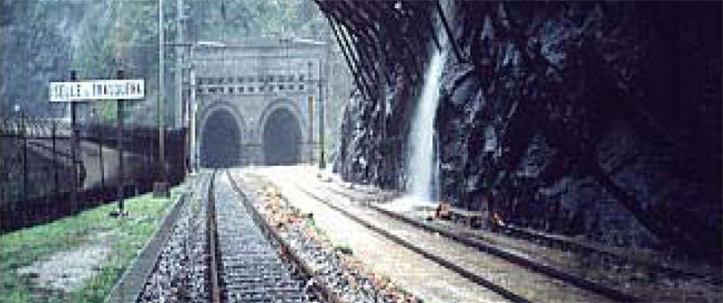 Cantiere per stazione elettrica a Iselle